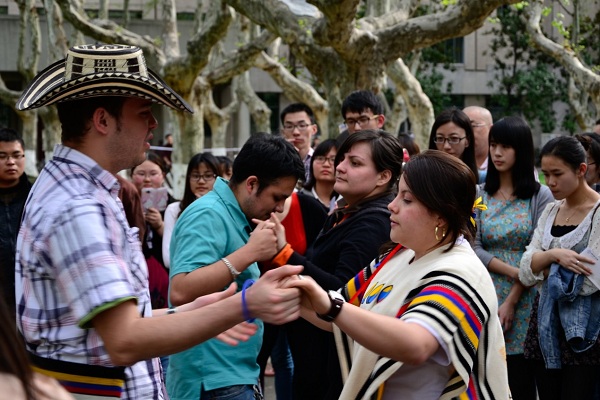 哥伦比亚的拉丁舞秀